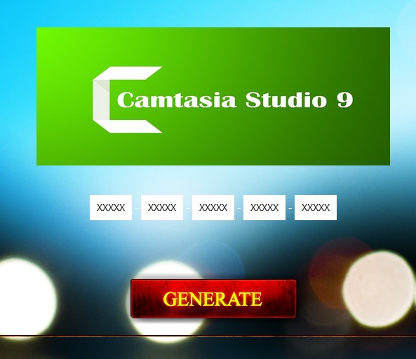 camtasia 9 name and serial key free